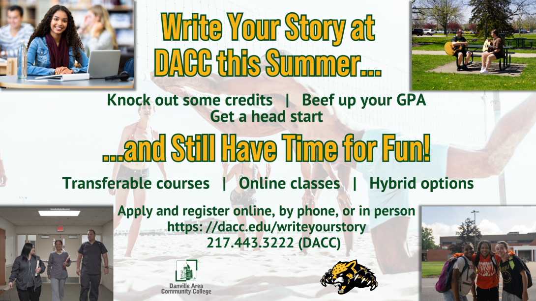 Write Your Story at DACC this Summer