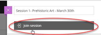 Join Session button