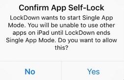 Confirm App Self Lock 