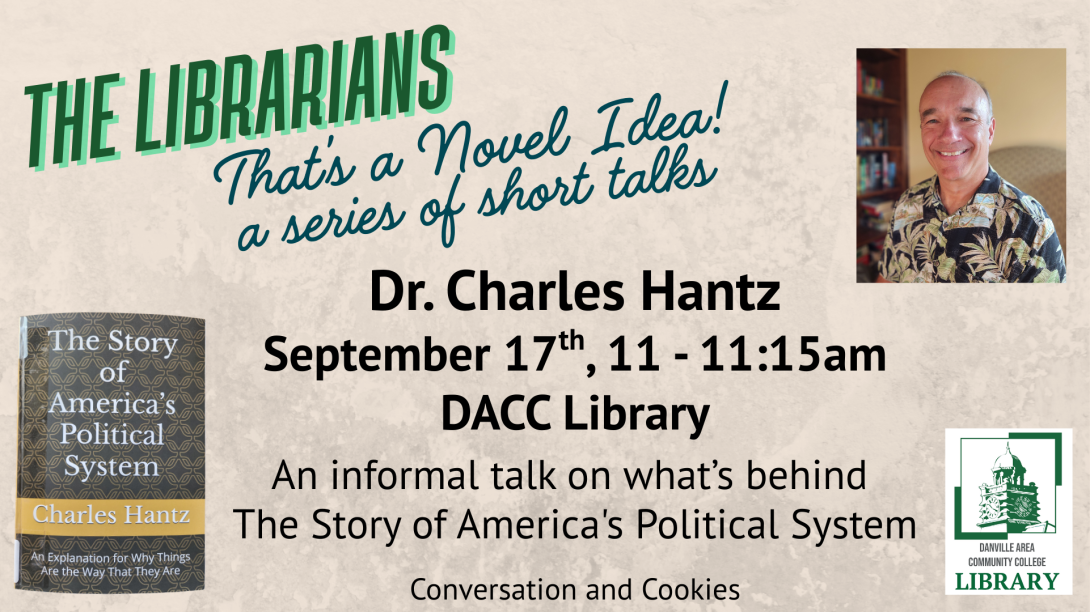 Library Talk featuring Dr. Chuck Hantz