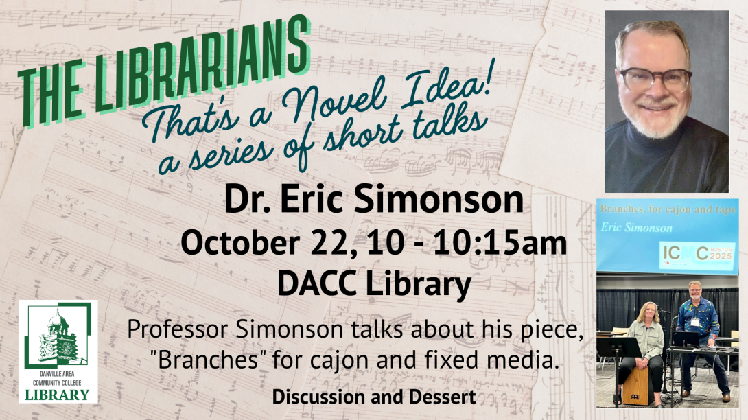 Library Talk with Dr. Eric Simonson