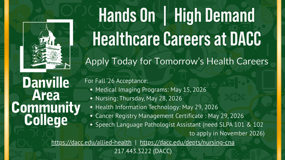 Health Careers Application Deadlines